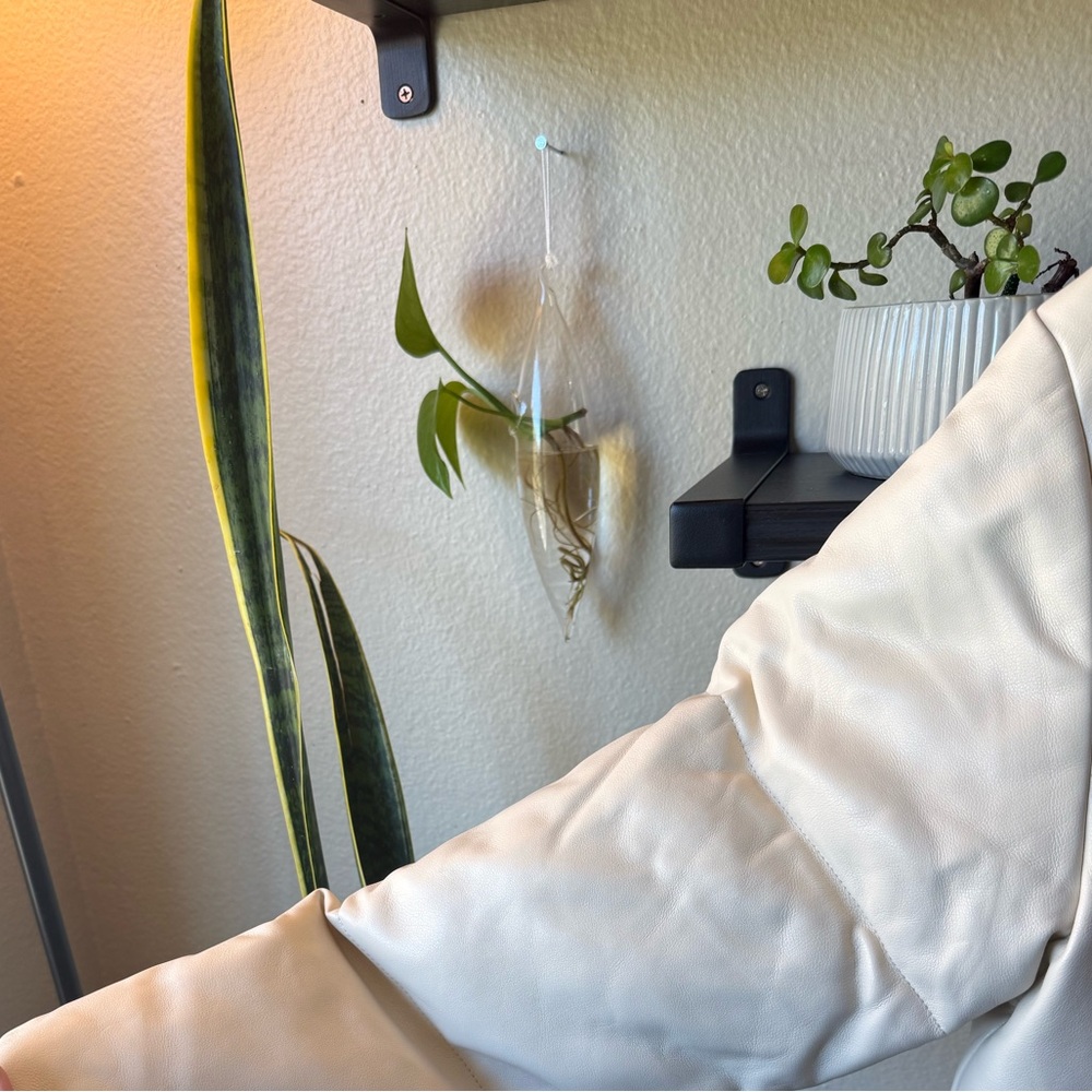 💚 Abercrombie And Fitch Cream mini zip up puffer jacket S - Picture 10 of 13